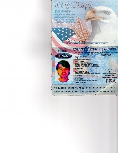 Terry's Passport